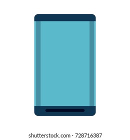 modern smartphone with blank screen icon image 