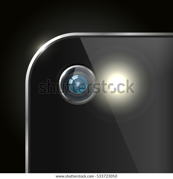 front flash light camera phone