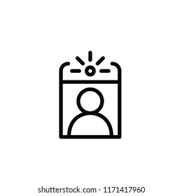 Modernes Smartphone-Symbol 