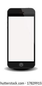 Modern Smartphone Isolated