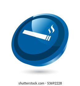 modern smoking sign