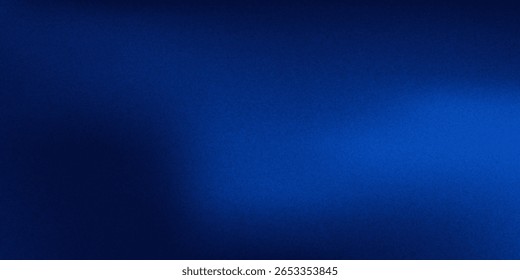 Moderno suave abstrato azul escuro com ruído para design de fundo moderno.
