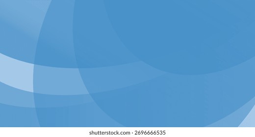 Fondo azul liso moderno del gradiente con las Formas curvas suaves de la onda y los tonos ligeros, diseño mínimo abstracto del Vector conveniente para el Sitio web, Anuncio, presentación, cartel, ilustración del telón de fondo del negocio de n
