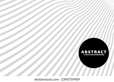 vector de fondo abstracto de líneas de rayas grises modernas y lisas