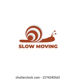 Modern Snail Fun Logo Simple