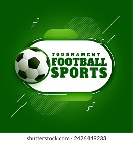 modern soccer ball championship background play for fun vector