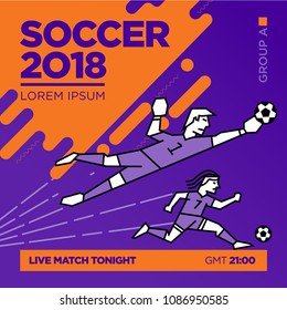 Modern Soccer Design Template