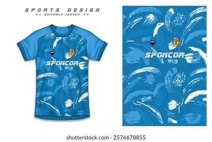 Modern Soccer Jersey Design with Football Kit Template for Sports Team