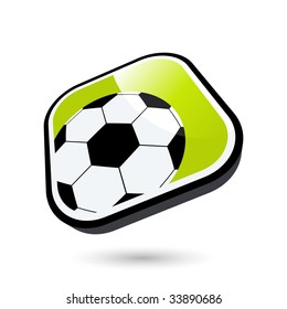 modern soccer sign
