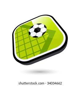 modern soccer sign