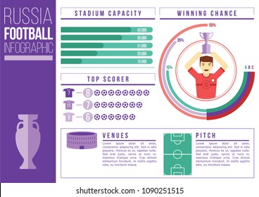 Modern Soccer Vector Design Template