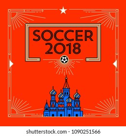 Modern Soccer Vector Design Template