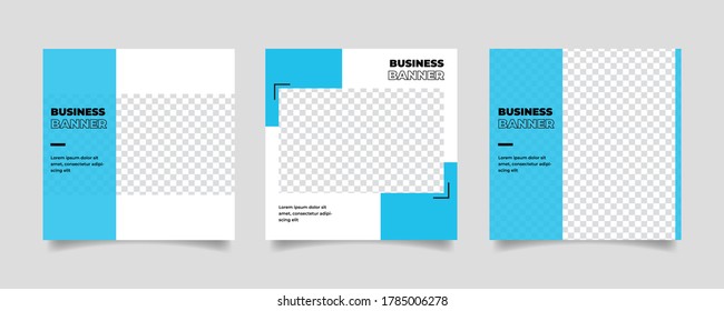 Modern Social Media banner template can be edited. Anyone can use this design easily. Promotional web banners for social media. Elegant sale and discount promo - Vector.