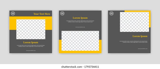 Modern Social Media banner template can be edited. Anyone can use this design easily. Promotional web banners for social media. Elegant sale and discount promo - Vector.