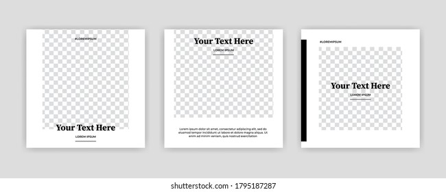 Modern Social Media banner template can be edited. Anyone can use this design easily. Promotional web banners for social media. Elegant sale and discount promo - Vector.