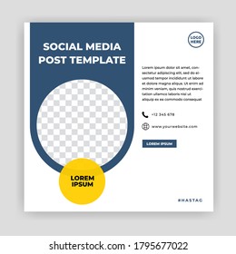 Modern Social Media banner template can be edited. Anyone can use this design easily. Promotional web banners for social media. Elegant sale and discount promo - Vector.