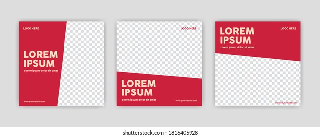 Modern Social Media banner template can be edited. Anyone can use this design easily. Promotional web banners for social media. Elegant sale and discount promo - Vector.