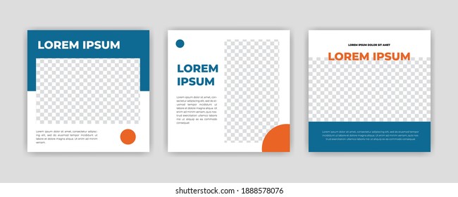 Modern Social Media banner template can be edited. Anyone can use this design easily. Promotional web banners for social media. Elegant sale and discount promo - Vector.