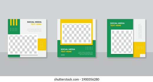 Modern Social Media banner template can be edited. Anyone can use this design easily. Promotional web banners for social media. Elegant sale and discount promo