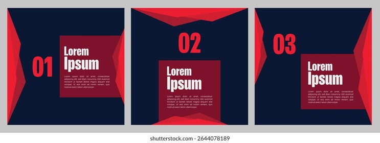 Modelos modernos de banner de mídia social para venda, promoção e anúncios. Layout quadrado limpo para marketing digital. Design vetorial EPS editável. Conjunto de modelo de banner quadrado mínimo editável.