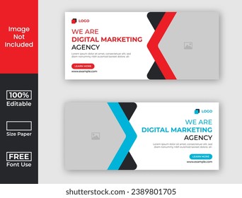 Modern Social Media Cover Page Design