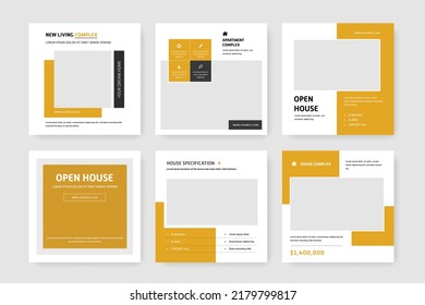 Modern social media layouts for instagram and facebook, creative web banners for advertising, minimal style posts for digital marketing, editable corporate graphics, simple multipurpose designs