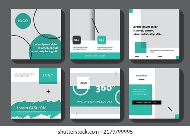 Modern social media layouts for instagram and facebook, creative web banners for advertising, minimal style posts for digital marketing, editable corporate graphics, simple multipurpose designs