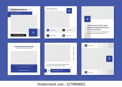 Modern social media layouts for instagram and facebook, creative web banners for advertising, minimal style posts for digital marketing, editable corporate graphics, simple multipurpose designs