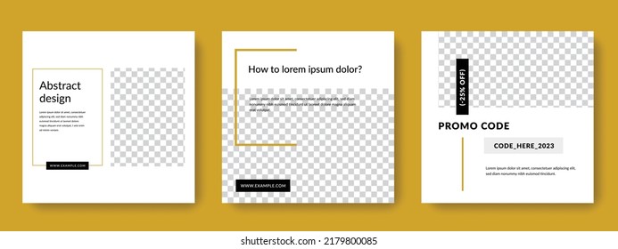 Modern social media layouts for instagram and facebook, creative web banners for advertising, minimal style posts for digital marketing, editable corporate graphics, simple multipurpose designs