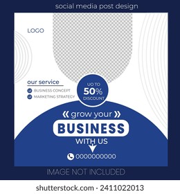 modern social media post design