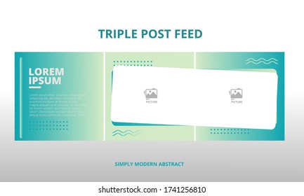 modern social media post feed, retro, instagram feed, instagram template, instagram frame, minimalist.