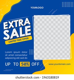 Modern social media post feed, Perfect for social media post, background and web internet ads.