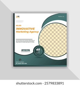 Modern Social Media Post for an Innovative Marketing Agency