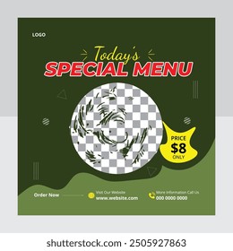 Modern Social Media Post Template Design, marketing social post, marketing post, business post, social media template, 