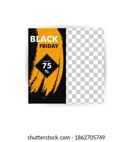 Modern social media template ,black Friday template ,