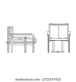 Modernes Sofa-Set mit einem Sofa mit zwei Sitzplätzen, Couchtisch und zwei bequemen Stühlen, mit sauberen Linien, entspannten Sitzgelegenheiten und ausgewogenen Proportionen für moderne Wohnzimmereinrichtungen.