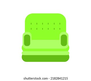 modern sofa. sofas for hotels and homes, living room furniture, divans for lounge interiors. cartoon illustration