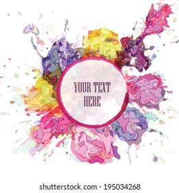 Modern soft color Design template / can be used for infographics / numbered banners / graphic or website layout vector / for brochure / education or project book. Eps 10