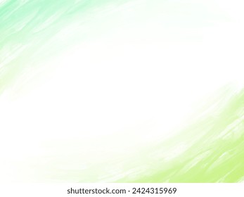 Modern soft green watercolor texture background design vector