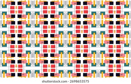 Moderno Pastel macio Abstrato Design com Elegante Padrão Sem Costura