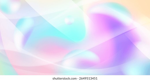Ilustración vectorial fondo pastel