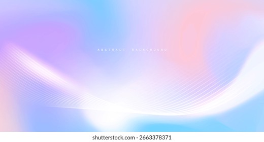 Ilustración vectorial fondo pastel