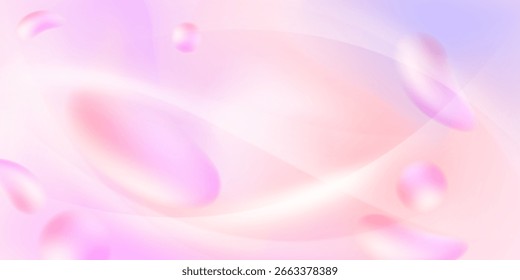 Ilustración vectorial fondo pastel