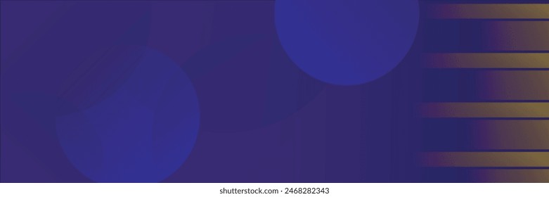Fondo morado suave moderno con capas de círculos superpuestos, Ilustración vectorial.