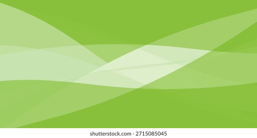 Fondo abstracto suave y liso moderno con Formas onduladas verdes suaves. Evoca una sensación de naturaleza, frescura y flujo orgánico, perfecto para temas ecológicos, promociones de salud y bienestar