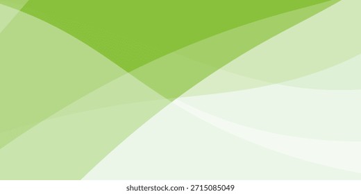 Modern soft and smooth abstract background with gentle green wavy shapes. It evokes a sense of nature, freshness, and organic flow, perfect for eco-friendly themes, health and wellness promotions