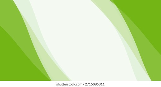 Fondo abstracto suave y liso moderno con Formas onduladas verdes suaves. Evoca una sensación de naturaleza, frescura y flujo orgánico, perfecto para temas ecológicos, promociones de salud y bienestar