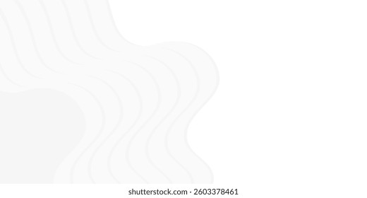 Modern soft wave shape futuristic concept.