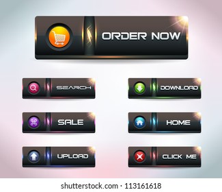 Modern Soft Web Buttons