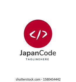Modern software code programmer logo icon design vector in isolated white background